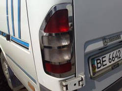 Накладки на стопи MERCEDES SPRINTER 1996-2006