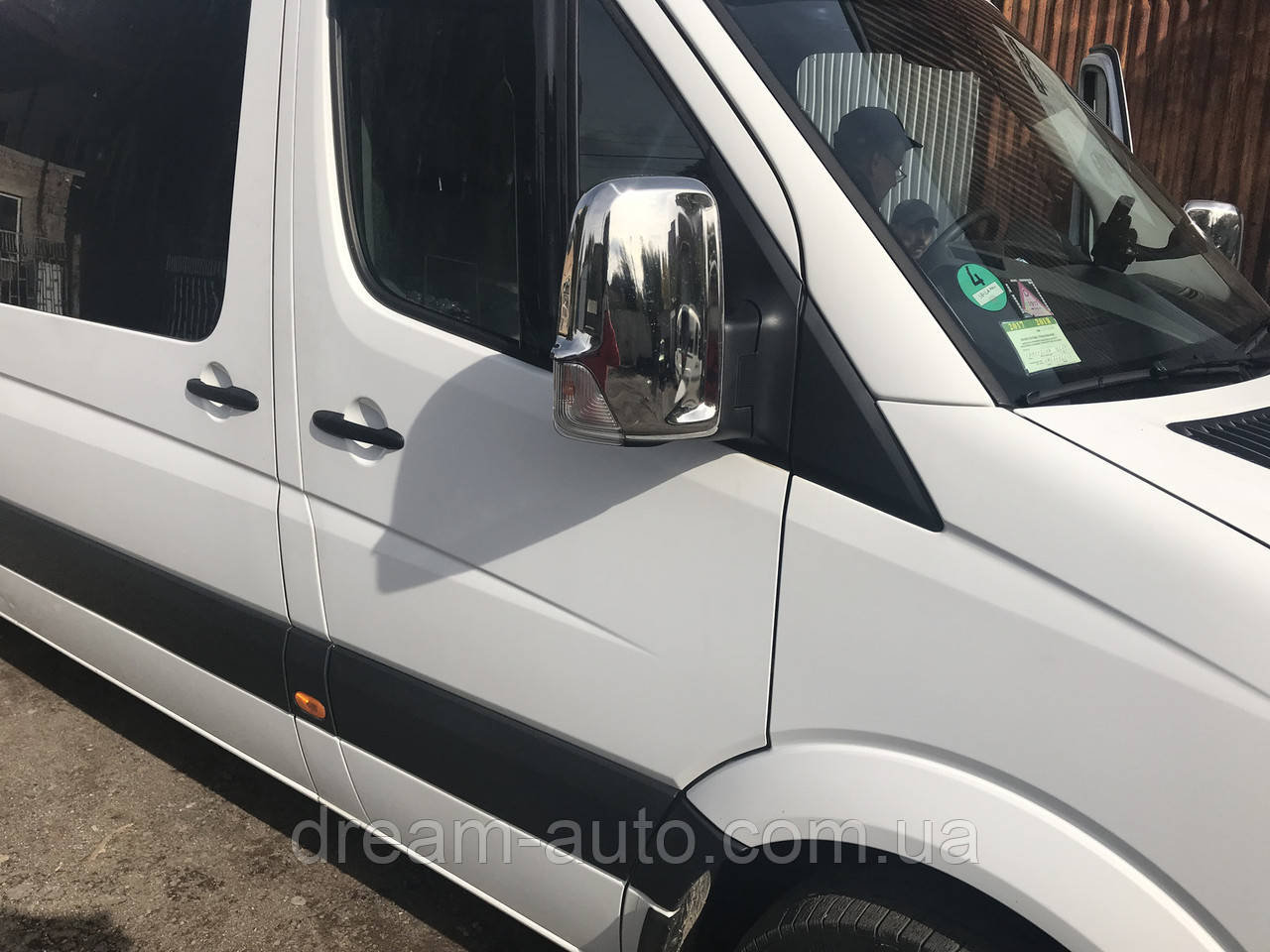 Накладки на дзеркала нерж Volkswagen Crafter 2006-2016