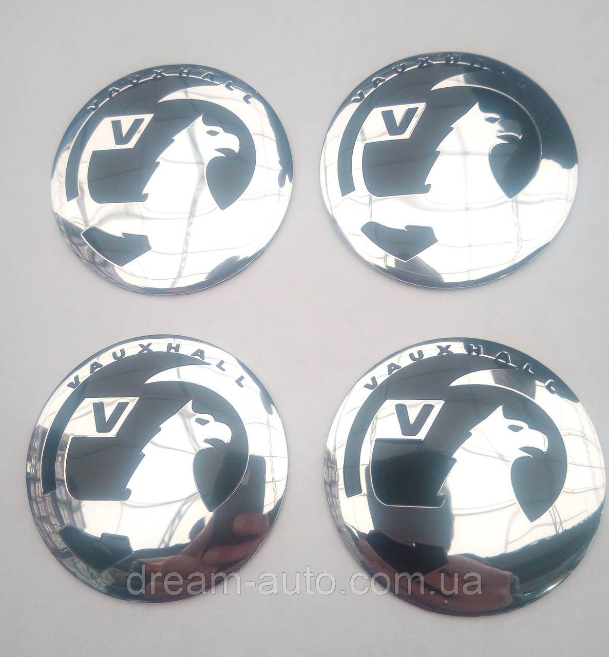 Наклейка опукла на ковпачок диска Vauxhall 56 мм