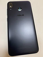 Задняя крышка Asus ZenFone Max M1 ZB555KL черная Deepsea Black оригинал +стекло камеры