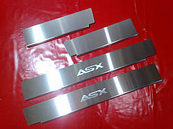 Накладки на пороги стандарт MITSUBISHI ASX