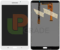 Дисплей модуль тачскрин Samsung T285 Galaxy Tab A 7.0 2016 версия LTE белый Pearl White оригинал