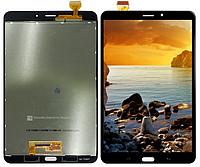 Дисплей модуль тачскрин Samsung T385 Galaxy Tab A 8.0 2017 версия LTE черный оригинал