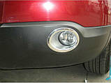 Накладки на противотуманки Nissan Qashqai 2007-2010, фото 2