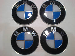 Наклейка опукла на ковпачок диска BMW 65 мм