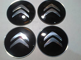 Ковпачки та наклейки для дисків Citroen сітроен