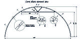 Каркас теплиці  "Західна-6х10" 6х10х3м труба 40х20, фото 4