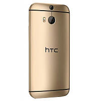 Задняя крышка HTC One M9 золотистая Amber Gold + стекло камеры
