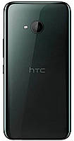 Задняя крышка HTC U11 Life черная Brilliant Black оригинал + стекло камеры