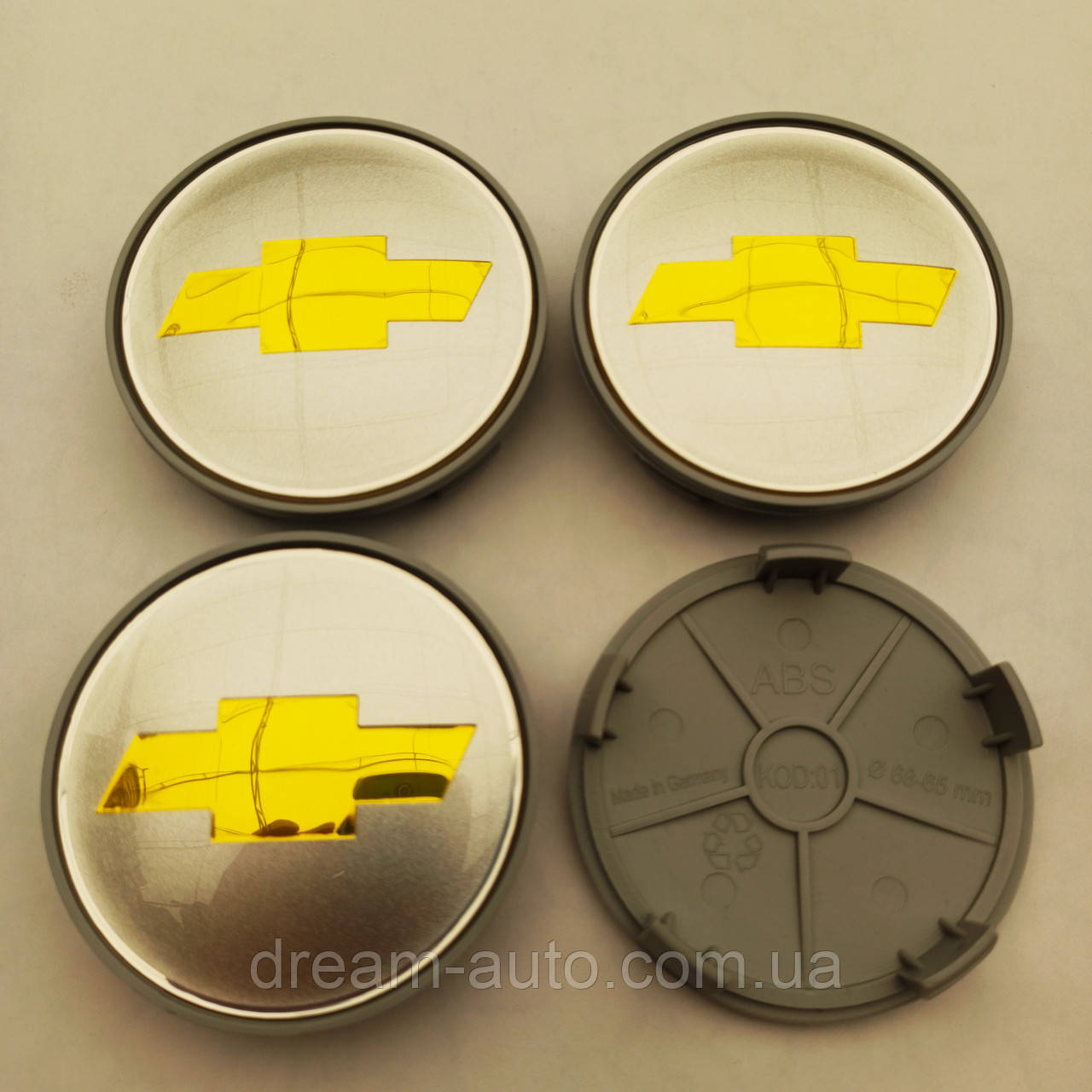 Ковпачки в диски Chevrolet 65-68 мм
