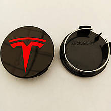 Ковпачки та наклейки для дисків Tesla