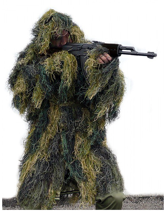 Маскировочный костюм (Маскхалат) Ghille Parka MIL-TEC Woodland 11962120 - фото 2 - id-p140577950