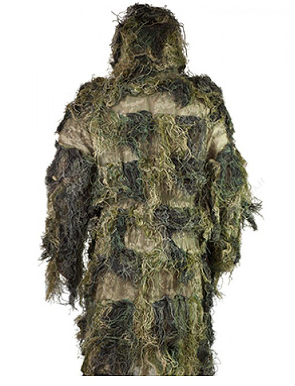 Маскировочный костюм (Маскхалат) Ghille Parka MIL-TEC Woodland 11962120 - фото 4 - id-p140577950