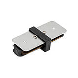 З'єднувач шинопроводів трекових I-форма чорний, фото 3