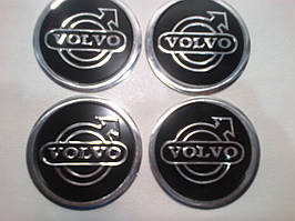 Ковпачки та наклейки для дисків Volvo, вольво