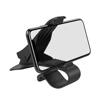 Автотримач Hoco CA50 In-Саг Dashboard Clip Mount Black автотримач Hoco, фото 2
