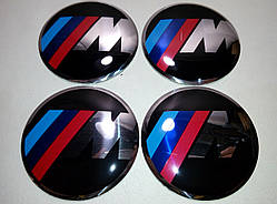 Наклейка опукла на ковпачок диска BMW M-style 56 мм