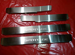 Накладки на пороги KIA SPORTAGE 2016+