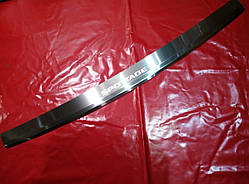 Накладка на задній бампер з загином Kia Sportage 2016+