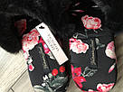 💋Жіночі кімнатні капці Victoria's Secret!💋 Розмір — S (35-37р), чорні, фото 5