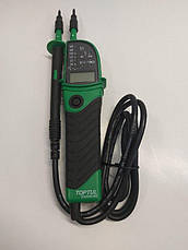 Тестер напруги мультифункціональний з цифровим дисплеєм 12~690V AC/DC TOPTUL EAAA0169, фото 3