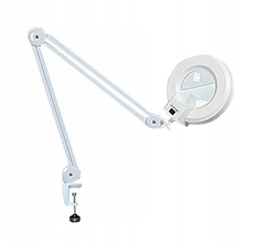 Косметична LED лампа-лупа 5dpi 22Вт з кріпленням на стіл