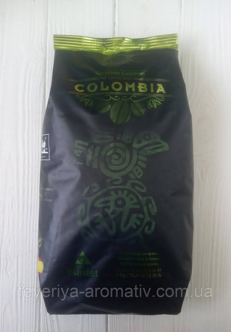 Кава в зернах Burdet Columbia Seleccion 1кг (Іспанія)