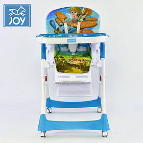 Стільчик для годування JOY J 7600 Синій