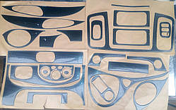 Декор салону під карбон OPEL VIVARO 24 шт