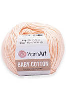 Yarnart Baby Cotton(беби коттон) - 411 персиковый