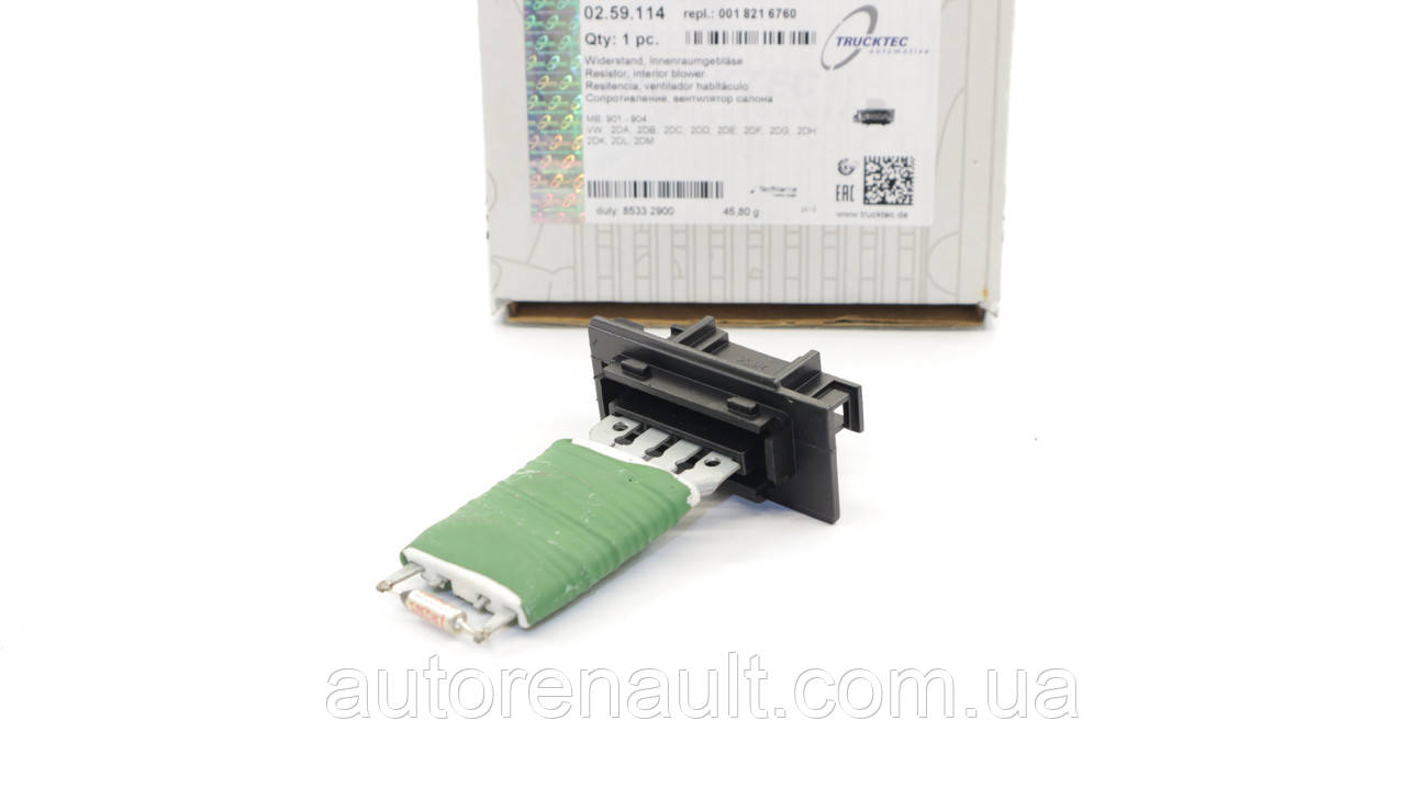 Реостат печі Мерседес Спринтер 208-416 2002-2006 Autotechteile (Німеччина) A8212, фото 1