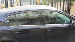 Хром молдинг скла Opel Astra H
