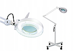 Косметична лампа-лупа 8dpi 120 LED Professional на коліщатках, фото 3