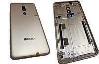 Задняя крышка Meizu M8/V8 Pro золотистая оригинал + стекло камеры