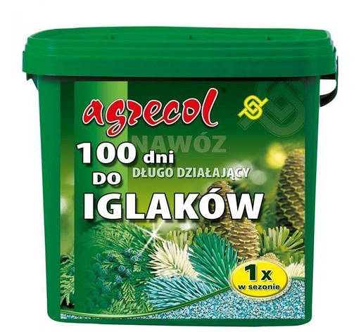 Добриво для хвої 100 днів NPK (15-5-20) 5 кг, Agrecol, фото 2