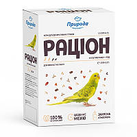 Полноценный корм для волнистых попугаев Рацион "Мультивитамин + йод" Природа 1,5 кг