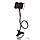 Универсальный держатель для телефона на гибкой ножке (прищепка) HOLDER Черный, фото 2
