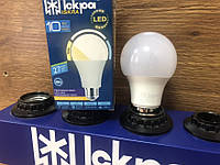 LED Lamp A60 10W 3000K E27 "Iskra" Іскра, лампочка для дому, вологочка для люстри 10 Ват Е27