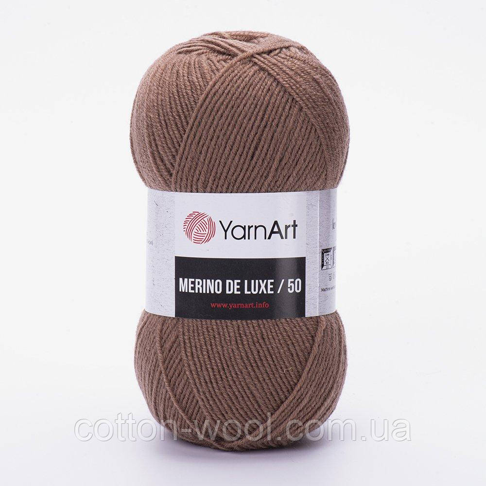 Yarnart Merino de Luxe 514 напіввовна