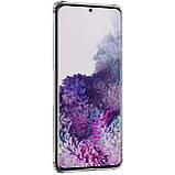 Прозорий TPU чохол Nillkin для Samsung Galaxy S21 Ultra (Nature TPU Case) Dark Grey Захисний чохол, фото 5
