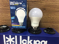 LED Lamp A60 12W 4000K E27 "Iskra" Искра,лампочка для дома,лампочка для люстры 12 Ват Е27 белый свет