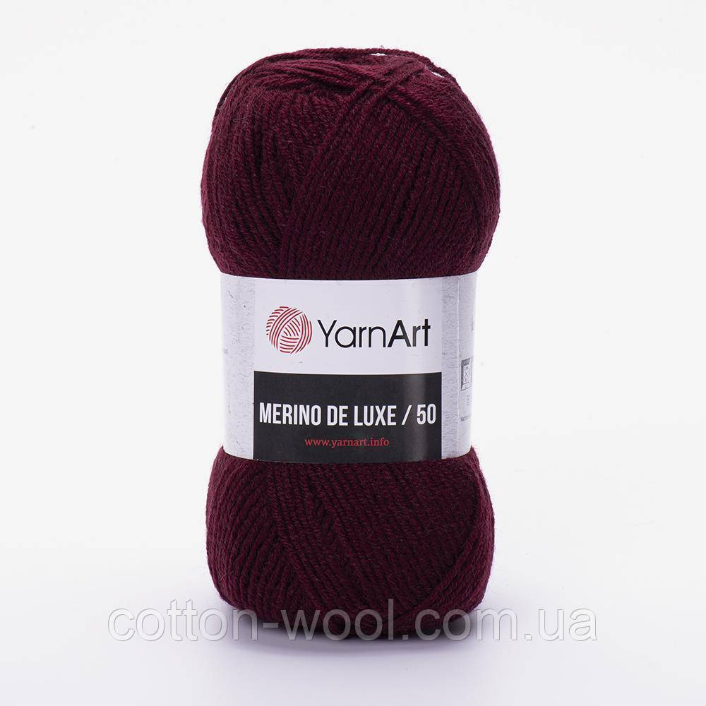 Yarnart Merino de Luxe 557 напіввовна