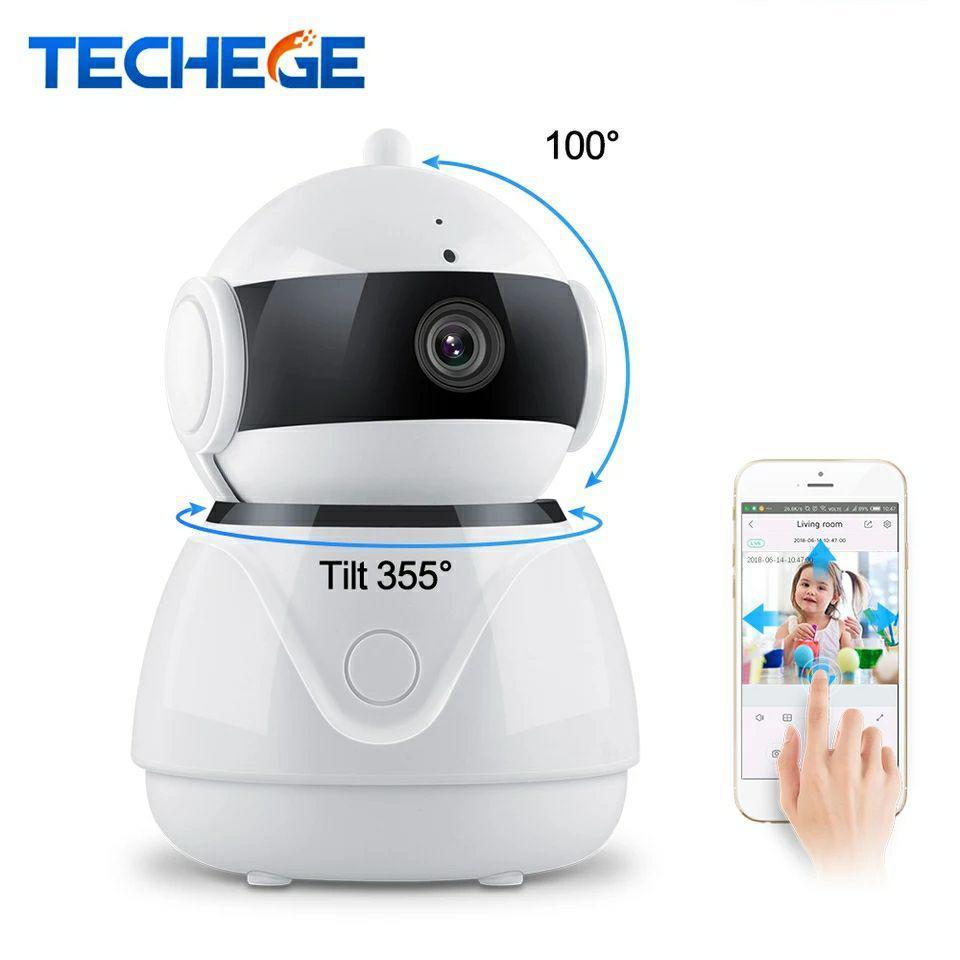 Поворотна Wi-Fi IP-камера безпеки Techege C8 1080P. Danale