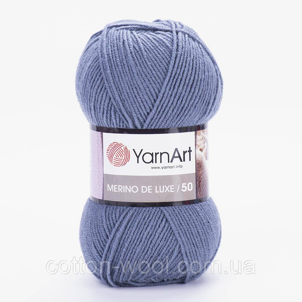 Yarnart Merino de Luxe 3088 напіввовна, фото 1