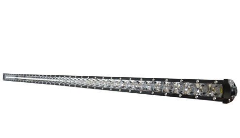 Світлодіодна балка 250W дальнє світло (4-Д ЛІНЗА) Світлодіодна led-панель 250 Вт дальнє світло LED балка Вузька, фото 1