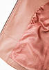 Шкіряна косуха жіноча VK рожева коротка (Арт. LT399-2-P), фото 5