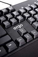 Клавіатура Ergo K-230 USB Black, фото 7