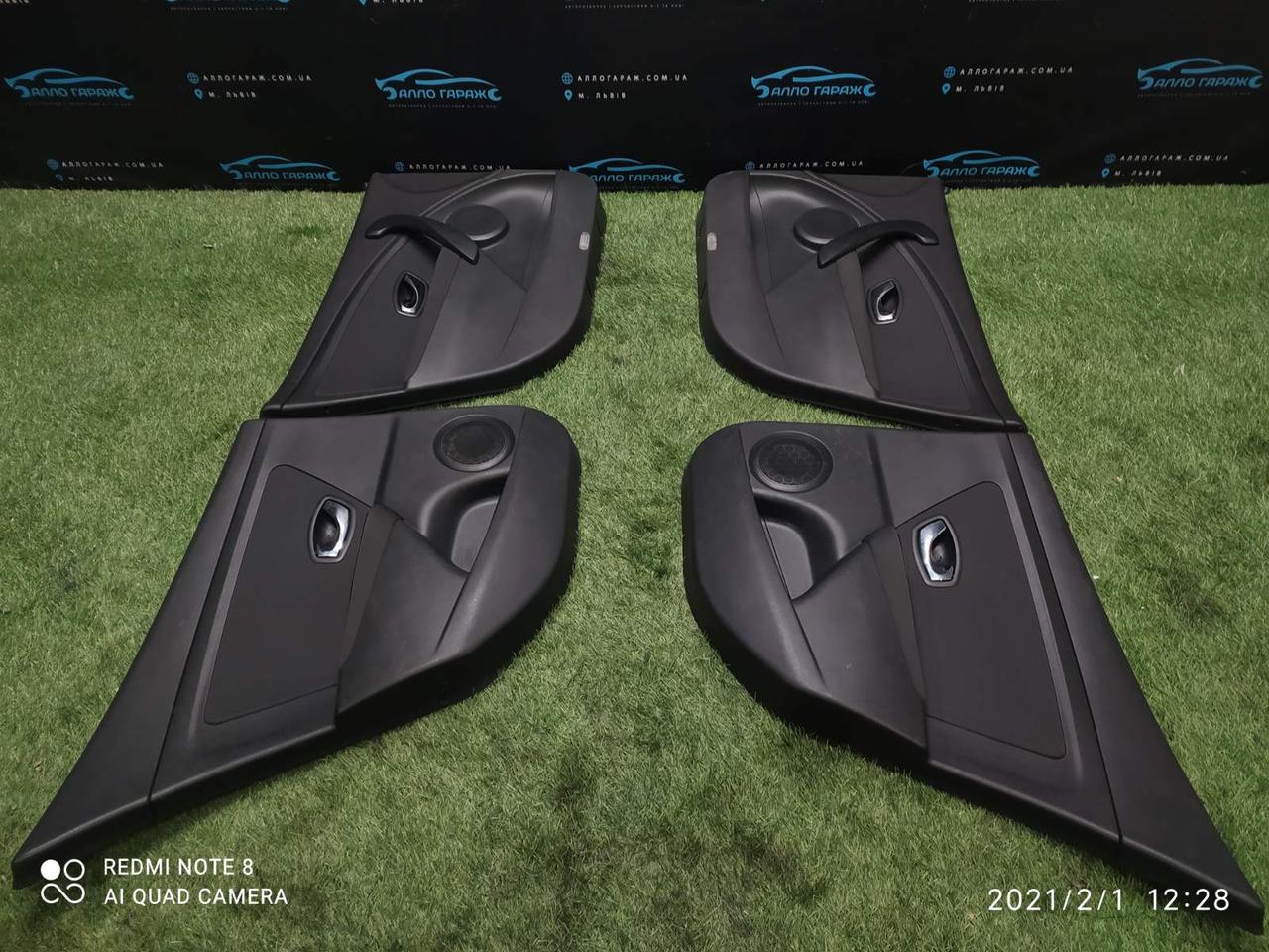 Комплект карт дверей Рено Меган 3 Універсал Megane 3 дверні карти, фото 1