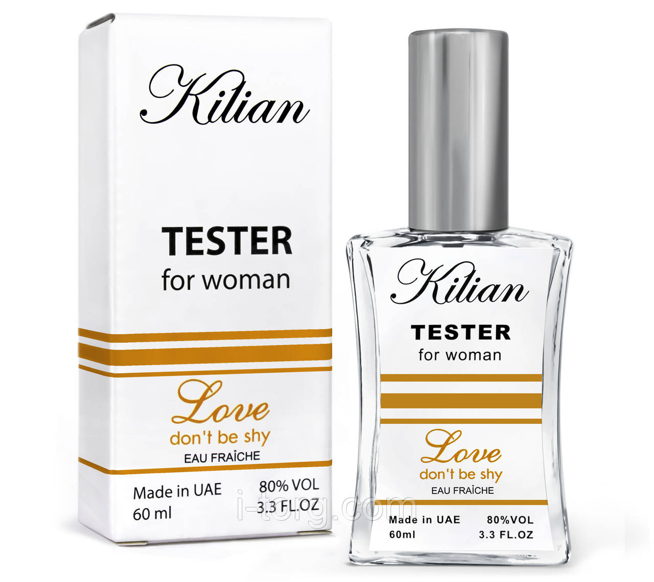 Тестер жіночий Kilian Love Don`t Be Shy Eau Fraiche, 60 мл. NEW