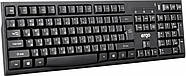 Клавіатура Ergo K-280HUB USB Black, фото 3